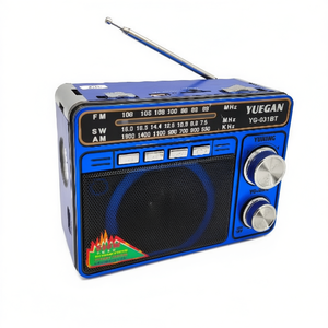 Radio portable Yuegan YG-031BT FM AM Bluetooth avec haut-parleur X-Bass, design compact - Product Image 1