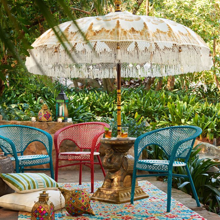 Best Selling Bohemian Umbrellas Style and Shade for Outdoor
