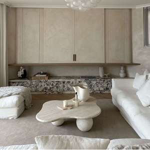 Natural Travertine <strong>Side</strong> <strong>Table</strong> Living Room Household Designer Wabi Sabi <strong>Marble</strong> Coffee <strong>Table</strong> Home <strong>Marble</strong> Tea <strong>Table</strong> - Product Image 6