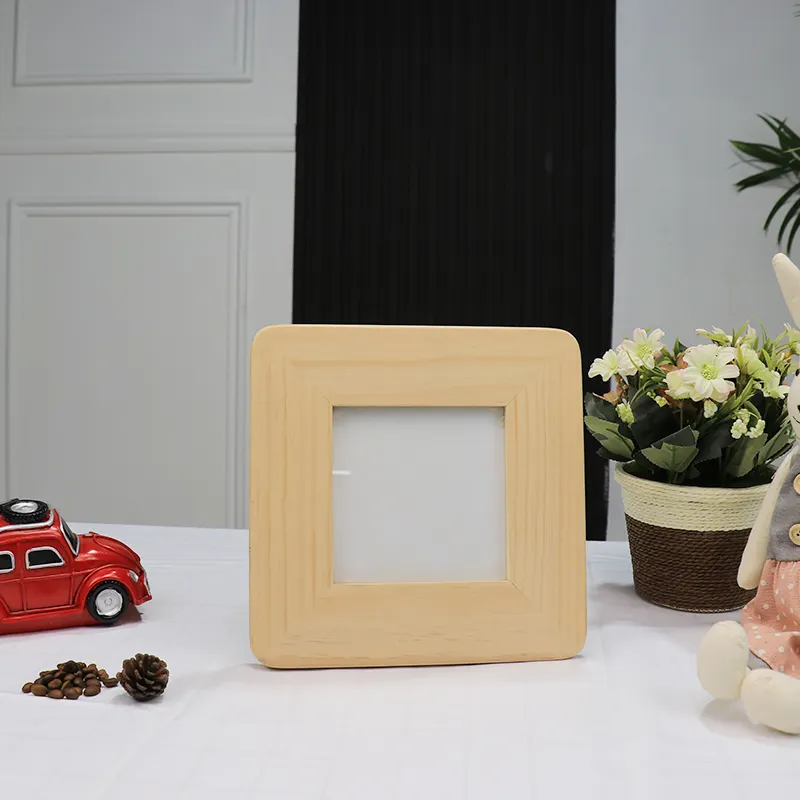 FSC BSCI OEM Freestanding And Wall Mountable Solid Wood 4*6inch Picture Frames