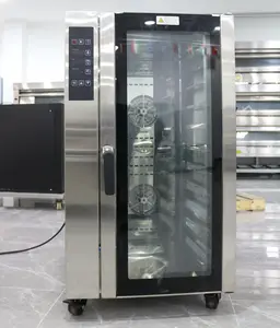 Industrial commercial kitchen gas oven 5 / 8 / 10 / 15 trays hot air electric convection oven.