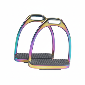 Recién llegado, estribos de equitación resistentes de aluminio, agarre fuerte ligero, suministro directo de fábrica al por mayor - Product Image 1