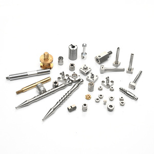 Haute précision 5 axes CNC métal usinage fraisage acier inoxydable laiton aluminium titane CNC tournant pièces de composants mécaniques - Product Image 6