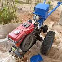 Tracteur de Marche Puissant d'Usine Chinoise en Gros, Motoculteur Diesel à Bas Prix, Mini Tracteur à Deux Roues, Mini Tracteur Agricole