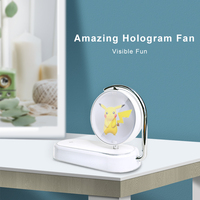 Lampe de nuit d'intérieur pour chambre à coucher, chargeur sans fil rapide Qi pour téléphone portable 5W/7W/10W, affichage publicitaire holographique 3D pour sol