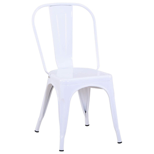 Cheap Modern Outdoor <strong>High</strong> Back Garden Cafe Furniture <strong>Chair</strong> Stackable Tolix Metal Dining <strong>Chairs</strong> <strong>on</strong> <strong>Sale</strong> - Product Image 2