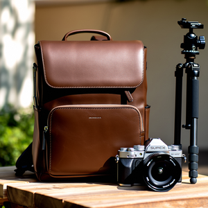 Nhà Sản Xuất Tùy Chỉnh Hiện Đại Bền Vegan Da Chuyên Nghiệp Dslr Máy Ảnh Túi Nhiếp Ảnh Ba Lô Với 13 Máy Tính Xách Tay Ngăn - Product Image 1