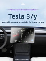 Tesla Memperbarui Layar Model 3 dengan Film Kaca Tempered Perlindungan Layar Canggih Sistem Navigasi Dalam Mobil Buatan China SIC