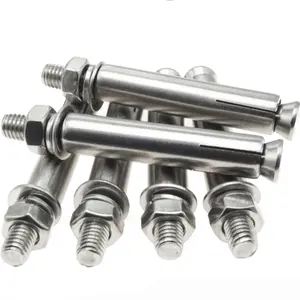Wholesale industrial screws bolts-Factory direct sale Ss 304 stainless steel expansion bolts industrial high quality stainless steel screws