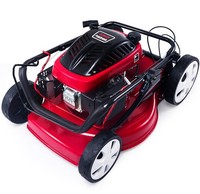 Tondeuse à gazon autoportée de haute qualité de qualité bricolage 460mm avec poignée pliante pratique et boîte à herbe caractéristique de collecte d'herbe