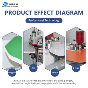 آلة لصق الحواف اليدوية للخطوط المستقيمة والمنحنية KN-620-3، آلة أوتوماتيكية لصق الحواف المنحنية - Product Image 4