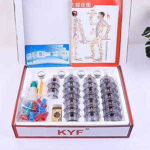 Peralatan medis tradisional Cina, peralatan terapi untuk tubuh, ventuses hijab tanpa api, 32 buah - Product Image 2