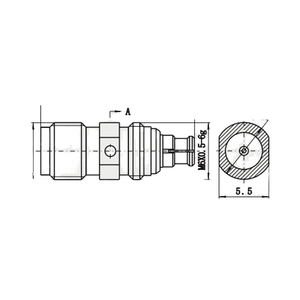 SMP <span class=keywords><strong>n</strong></span>ữ để SMA <span class=keywords><strong>n</strong></span>ữ vách ngă<span class=keywords><strong>n</strong></span> <span class=keywords><strong>RF</strong></span> adapter thép không gỉ kết <span class=keywords><strong>n</strong></span>ối đồng trục - Product Image 2