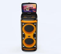 Nouveau Haut-parleur Karaoké Vidéo Tout-en-un Puissant 2026 avec Double Woofer de 10 Pouces, 100W, Bluetooth, USB et Écran Tactile