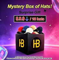 Caja Sorpresa de Gorras: Liquidación de Regalos con Estilos y Colores Aleatorios, Gorras de Béisbol, Snapback y Trucker, Caja Sorpresa para Regalo