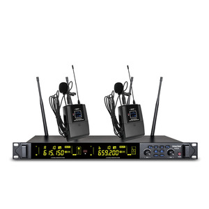 Rakava <b>Wireless</b> <b>Microphone</b> System R6919 Dual Handheld True Diversity Stage Performance Karaoke - Product Image 4