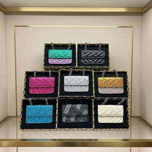 Bolso de hombro tipo cartera de monedas 2026 de cuero PU con cremallera, mini bandolera pequeña con cadena, estilo Kurted, Geigers - Product Image 1