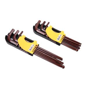 Qijun công nghiệp cấp 1 năm bảo hành S2 Allen cờ lê chín mảnh đặt bóng Đầu mận hoa tuốc nơ vít 10mm bù đắp mô-men xoắn 10nm - Product Image 5