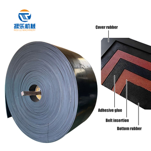Sabuk konveyor karet <span class=keywords><strong>EP300</strong></span> tahan abrasi untuk pasir tambang dan sabuk konveyor karet penanganan kerikil - Product Image 2