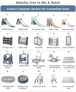 MIGO orso personalizzabile per bambini pieghevoli al coperto per bambini box fabbrica bambino gioco all'aperto recinzione i campi da gioco per il bambino - Product Image 3