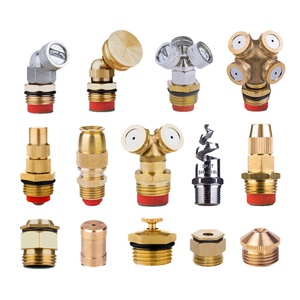 หัวฉีดพ่นยาทองแดงขนาด 1/4" 1/2" สำหรับสวน/ฟาร์ม  หัวฉีดพ่นหมอกสำหรับการเกษตรในโรงเรือน  ขนาด 1/2/3/4/8 หัวฉีด - Product Image 6