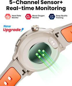 Reloj Inteligente Deportivo de Alta Calidad con Pantalla AMOLED HD Redonda, GPS, Brújula, Resistencia al Agua IP68, para Actividades al Aire Libre - Product Image 6