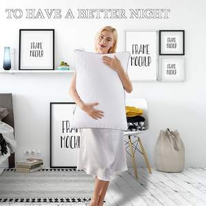 Almohadas de Cama de <span class=keywords><strong>Fibra</strong></span> de Felpa Premium de Alta Calidad para Dormir de Lado y Boca Arriba - Product Image 6