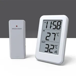 Youton 2023新型数字液晶显示器室内室外湿度计温度计带湿度计