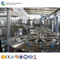 Machine d'embouteillage d'eau de source complète Sokos, ligne de production d'eau en bouteille, machine de production automatique d'eau minérale