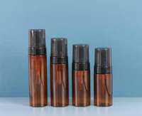 100 ml à 250 ml PET Plastique Distributeur de liquide Nettoyant pour le visage Lotion Emballage Pompe Bouteille