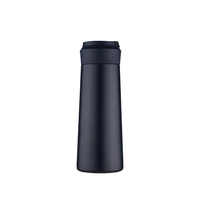 Bouteille d'eau en acier inoxydable à double paroi personnalisée Fiole à vide Hot Selling Soft Touch Thermos dans les sports de plein air