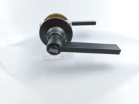 Cerradura de manija de puerta de aleación de Zinc de alta calidad, cerradura de palanca, cerradura de manija de entrada Exterior Interior, cerradura de palanca Tubular