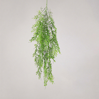 Fougère artificielle en plastique à suspendre pour décoration de bureau, mariage, maison – Plantes artificielles, fausse fougère