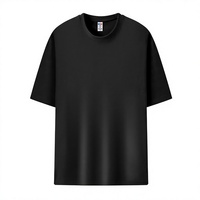 T-shirt unisexe en coton 100% de haute qualité, impression DTF personnalisée, coupe ample, logo imprimé, t-shirt vierge pour homme