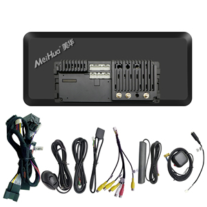 Lecteur DVD de voiture Meihua 12,3 pouces, GPS universel, Android 13, amplificateur intégré Qualcomm pour <span class=keywords><strong>Audi</strong></span> A4 A5 Q5 Q3 Q7, unité principale - Product Image 6
