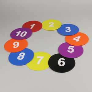 Tapis de jeu numérique sensoriel en PP pour l'extérieur, unisexe, pour enfants de 3 ans et plus, équipement de centre d'entraînement pour le basketball et le football - Product Image 2