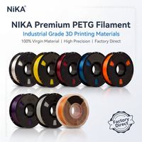 Filament PETG 1,75 mm pour imprimante 3D, bobine en plastique haute résistance translucide pour impression FDM, couleur personnalisée OEM, vente en gros directe usine
