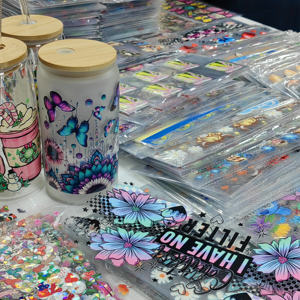 ขายดีสติกเกอร์แก้วทัมเบลอร์16ออนซ์เคลือบผิวด้วยแสงยูวีง่ายสติกเกอร์ติดถ้วยสำหรับจัดส่งพร้อมพิมพ์สติกเกอร์ติดถ้วย - Product Image 2