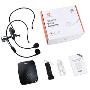 Zoweetek 10W Mini Giáo Viên Bằng Giọng Nói Khuếch Đại Di Động Không Dây Và Có Dây Tai Nghe <span class=keywords><strong>Microphone</strong></span> Bằng Giọng Nói Khuếch Đại Cho Giảng Dạy Hướng Dẫn Du Lịch - Product Image 6