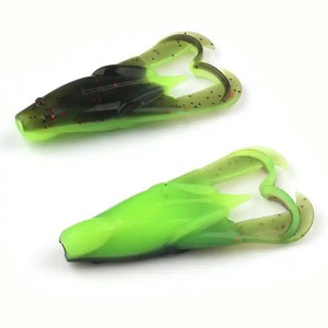 2025 nouveauté 75mm 8g 3 pièces/boîte TPE son <span class=keywords><strong>grenouille</strong></span> pêche à la mouche insecte artificiel leurres souples <span class=keywords><strong>grenouille</strong></span> leurres de pêche - Product Image 2