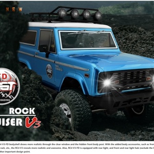 Camion RC HSP 136100V3 FD, carrosserie à l'échelle 1:10, voiture RC 4x4 tout-terrain, buggy de course télécommandé, voiture RC - Product Image 3