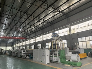 Perfil de hoja de mármol artificial de PVC que hace la máquina tablero que forma la línea de extrusión línea de producción - Product Image 6