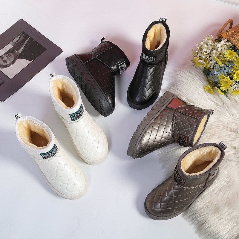 2021 Китай, оптовая продажа, модные трендовые женские ботинки с бантом на щиколотке, зимние ботинки для женщин