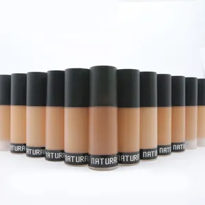 Foundation Cair 69 Warna Diskon Besar Tahan Air Label Pribadi Makeup Foundation Cair Cakupan Penuh untuk Semua Kulit Makeup Penuh