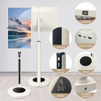 Monitor de juegos de 32 pulgadas televisores inteligentes Televisión con pantalla táctil TV sistema Android pantalla de visualización portátil mover a voluntad