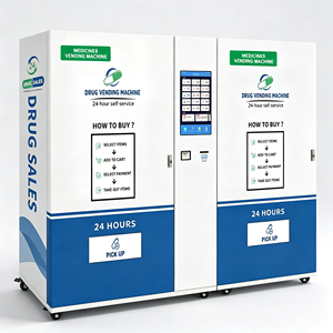 <b>Wifi</b> Smart Medical Vending Machines 21.5 Inch Dual Touchscreen 310 Ch 24 Hours Self Service Public Area 24 Hour Pharmacy Machine - Product Image 1