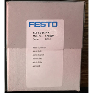 Slidg Cylder SLS-16-15-<span class=keywords><strong>P</strong></span>-A 170499 Industrielle Automatisierungsprodukte*Bestes Preis-Leistungs-Verhältnis - Product Image 1