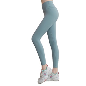 Entraînement serré <span class=keywords><strong>Lulu</strong></span> Yoga Leggings taille haute contrôle du ventre Gym sport entraînement femmes pantalons de Yoga - Product Image 1