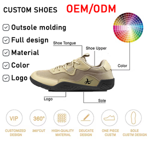 Chaussures pieds nus rétro pour hommes, style goutte d'eau, fabriquées en usine OEM, MOQ 1000, crampons d'extérieur pour la mise en terre, pointures 47/48 (tailles 13/14 US), printemps-automne - Product Image 4