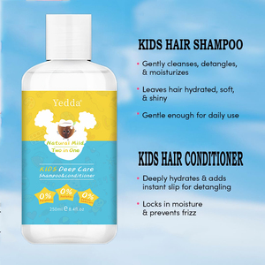 Juego <span class=keywords><strong>de</strong></span> champú y acondicionador 2 en 1 <span class=keywords><strong>para</strong></span> niños orgánicos africanos <span class=keywords><strong>de</strong></span> etiqueta privada <span class=keywords><strong>para</strong></span> cabello negro <span class=keywords><strong>de</strong></span> <span class=keywords><strong>rizos</strong></span> <span class=keywords><strong>para</strong></span> niños - Product Image 3